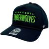 Minnesota Timberwolves '47 Hitch Black Adjustable Hat Hats 47 Brand   