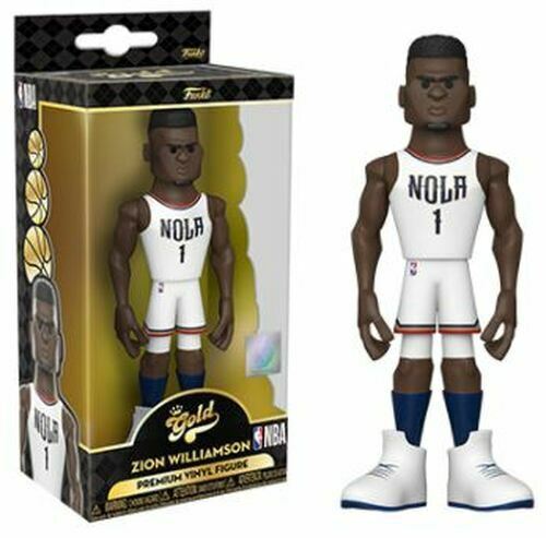 Zion Williamson Funko Gold 5" Figure New Orleans Pelicans