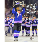 Grace Zumwinkle Autographed Minnesota Frost Walter Cup 8x10 Photo w/ 25 Champs Inscription Autographs FanHQ