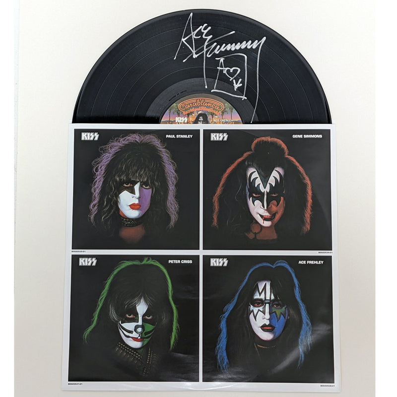 Ace Frehley Autographed Vinyl Record (Album Only)