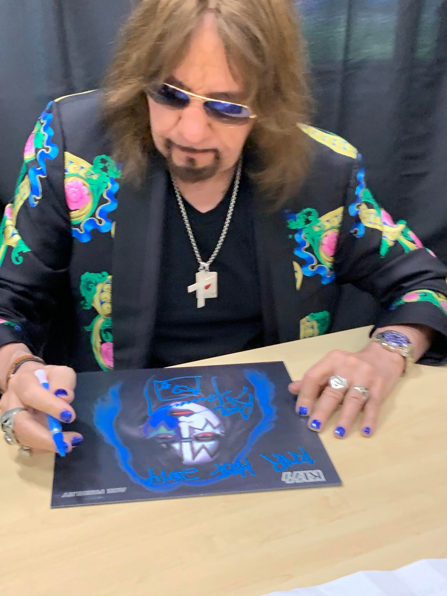 Ace Frehley Autographed KISS Destroyer 45th Anniversary Edition