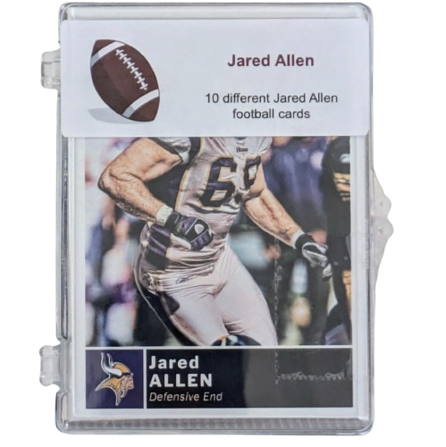 Jared Allen Player Card Case Trading Cards Fan HQ