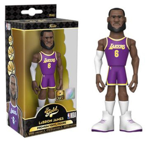 Lebron James Funko Gold 5" CHASE Figure Los Angeles Lakers Collectibles Funko   