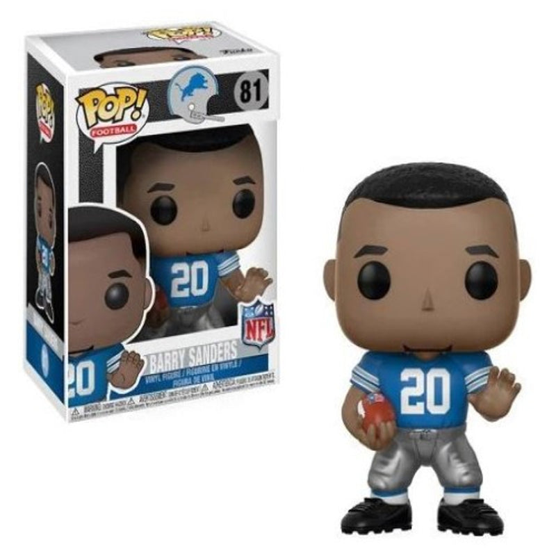 PRE-ORDER: Barry Sanders Autographed Funko Pop! Vinyl Figure