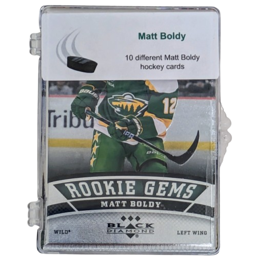 Matt Boldy Player Card Case Trading Cards Fan HQ