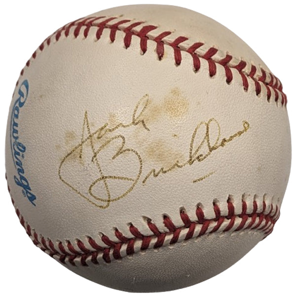 Jack Brickhouse Autographed Rawlings Official American League Baseball w/ Beckett COA Autographs FanHQ   