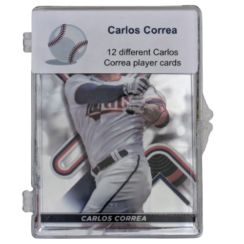 Carlos Correa Player Card Case Trading Cards Fan HQ