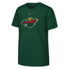 Brock Faber Minnesota Wild Youth Green Player T-Shirt T-Shirts Outerstuff