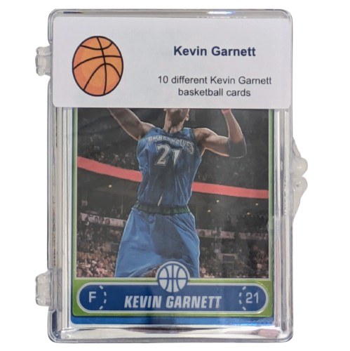 Kevin Garnett Player Card Case Trading Cards Fan HQ