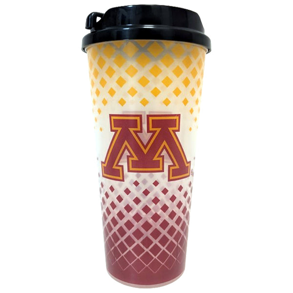 Minnesota Golden Gophers 24 oz. Double Wall Grid Tumbler Collectibles STL Wholesale   