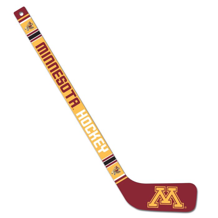 PRE-ORDER: Neal Broten Autographed Minnesota Gophers Wood Mini Hockey Stick Autographs Fan HQ   