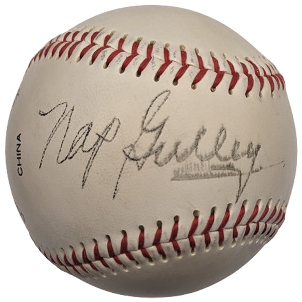 Nap Gulley Autographed Baseball w/ Beckett COA Negro Leagues Autographs FanHQ   