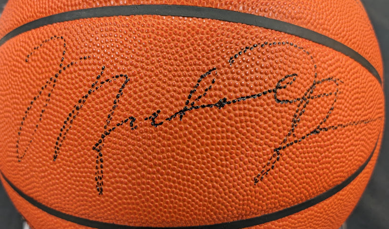 Michael Jordan Autographed & Inscribed Spalding Authentic NBA Game Basketball Autographs FanHQ   