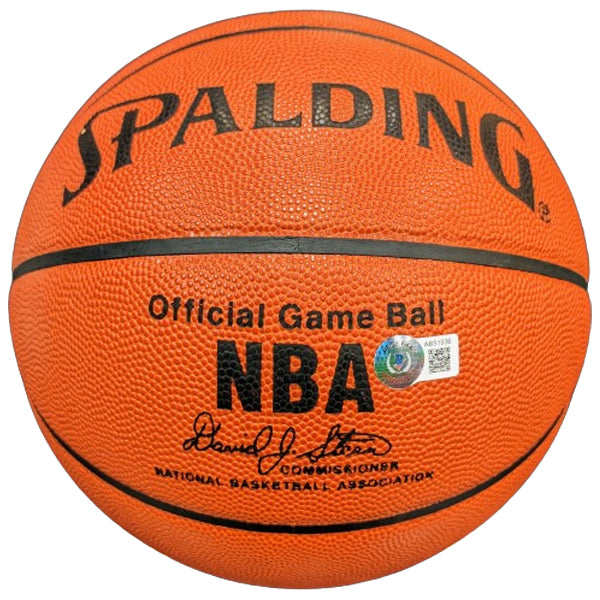 Michael Jordan Autographed & Inscribed Spalding Authentic NBA Game Basketball