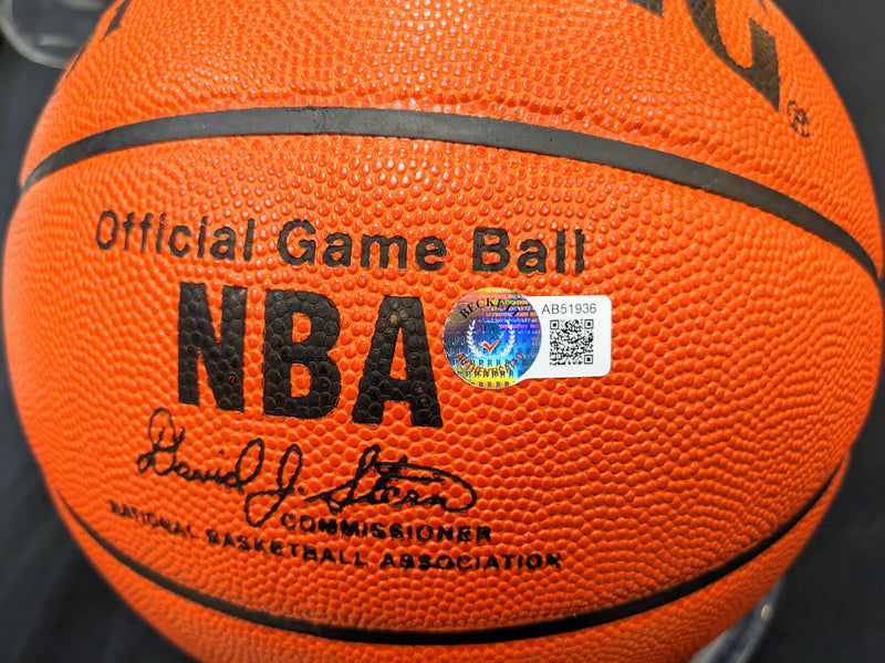 Michael Jordan Autographed & Inscribed Spalding Authentic NBA Game Basketball Autographs FanHQ   