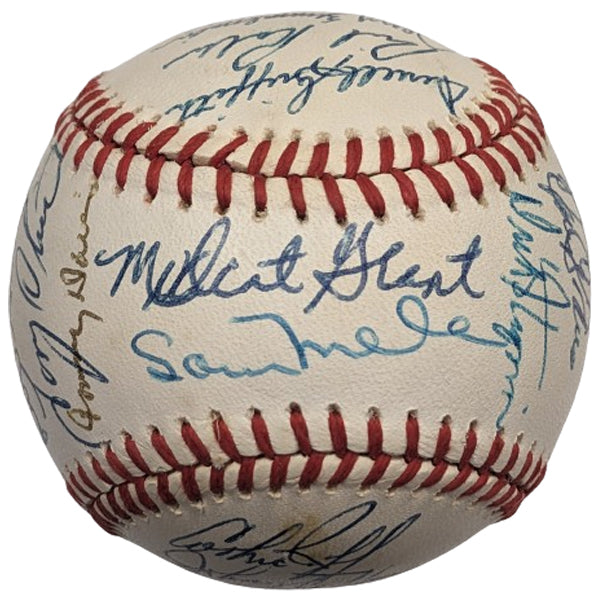 Multi-Signed (29) Autographed Rawlings Official American League Baseball Autographs FanHQ   