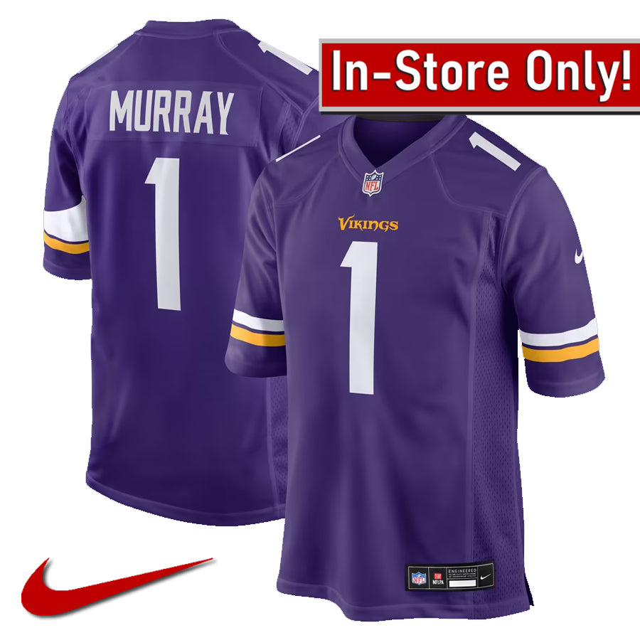 AVAILABLE IN-STORE ONLY! Kyler Murray Minnesota Vikings Purple