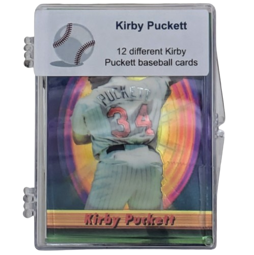 Kirby Puckett Player Card Case Trading Cards Fan HQ