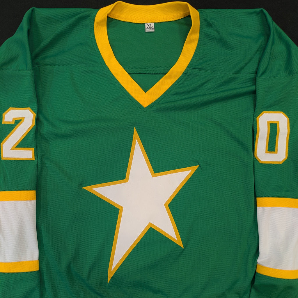 PRE-ORDER: Tom Reid Autographed Green Pro-Style Jersey Autographs Fan HQ