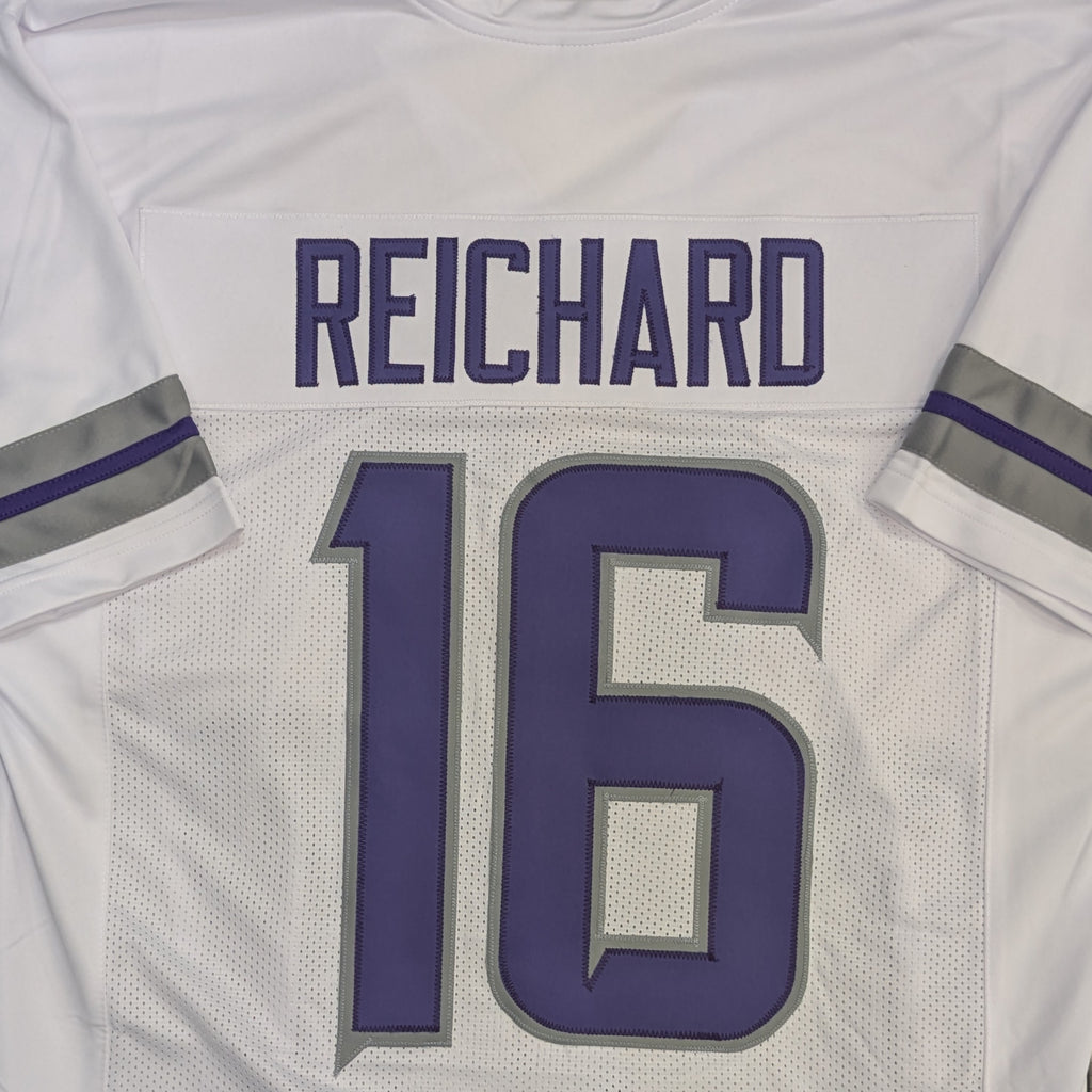 IN-PERSON Will Reichard Autographed Pro-Style Jersey Autographs FanHQ Purple (Reichard nameplate)