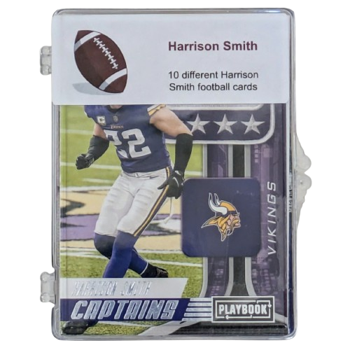 Harrison Smith Player Card Case Trading Cards Fan HQ