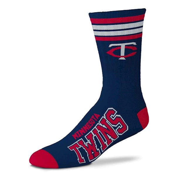 Minnesota Twins Team Color Duster Socks Socks For Bare Feet   