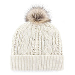 Minnesota Vikings '47 Brand Women's White Meeko Cuff Knit w/ Pom Hats 47 Brand