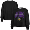 Minnesota Vikings Women's '47 Brand Black Sydney Long Sleeve Tee Womens 47 Brand
