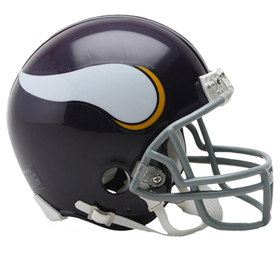 Minnesota Vikings Unsigned 1961-79 Throwback Riddell VSR4 Mini Helmet Collectibles Riddell   