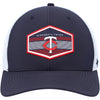 Minnesota Twins '47 Brand Navy Burgess Trucker Snapback Adjustable Hat Hats 47 Brand