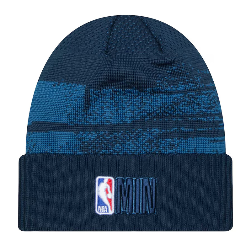 Minnesota Timberwolves New Era Navy Tip-Off Cuff Knit Hats New Era