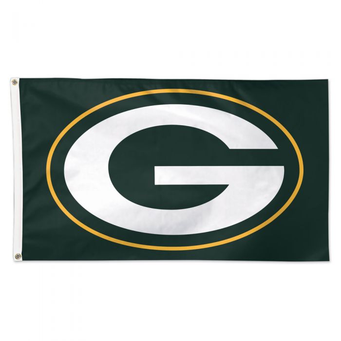 Green Bay Packers Deluxe 3' x 5' Flag Collectibles Wincraft   