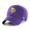 Minnesota Vikings '47 Clean Up Purple Logo Hat Hats 47 Brand   