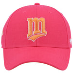 Minnesota Twins '47 MVP Sure Shot Magenta 1991 World Series Snapback Hat
