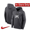 AVAILABLE IN-STORE ONLY! Minnesota Twins Nike Charcoal Bracket Pullover Hoodie