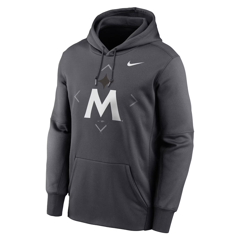 AVAILABLE IN-STORE ONLY! Minnesota Twins Nike Charcoal Bracket Pullover Hoodie