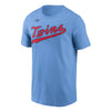 AVAILABLE IN-STORE ONLY! Kirby Puckett Nike Light Blue Minnesota Twins Cooperstown Collection Player Tee