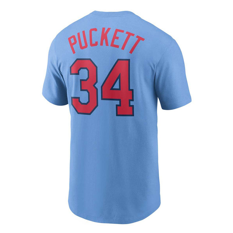 AVAILABLE IN-STORE ONLY! Kirby Puckett Nike Light Blue Minnesota Twins Cooperstown Collection Player Tee