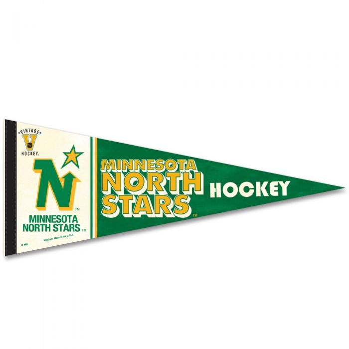 Minnesota North Stars Vintage NHL Premium Pennant