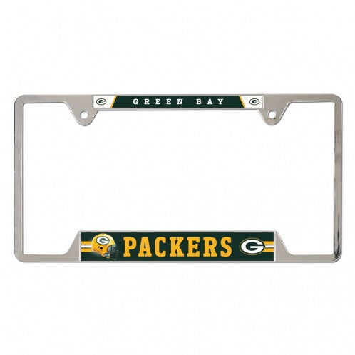 Green Bay Packers Metal License Plate Frame Automotive Wincraft   