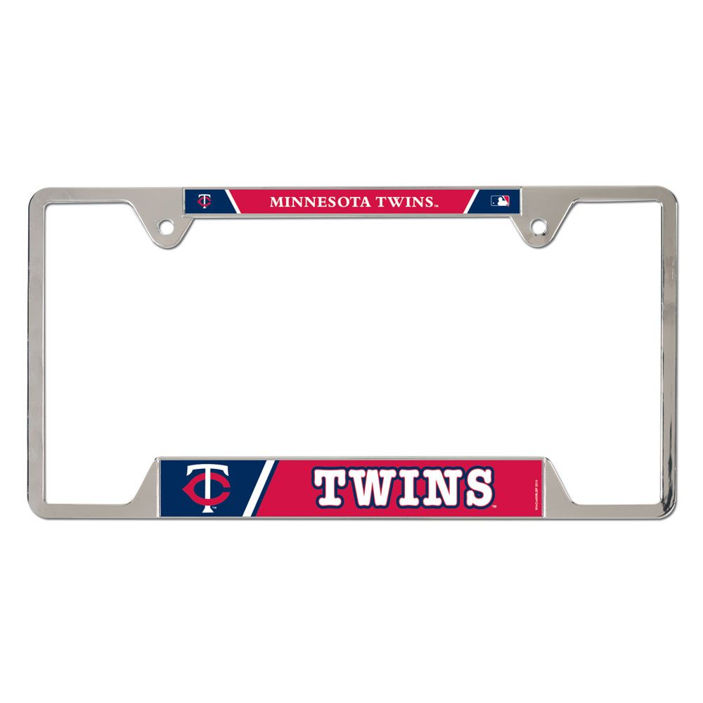 Minnesota Twins Metal License Plate Frame Automotive Wincraft   