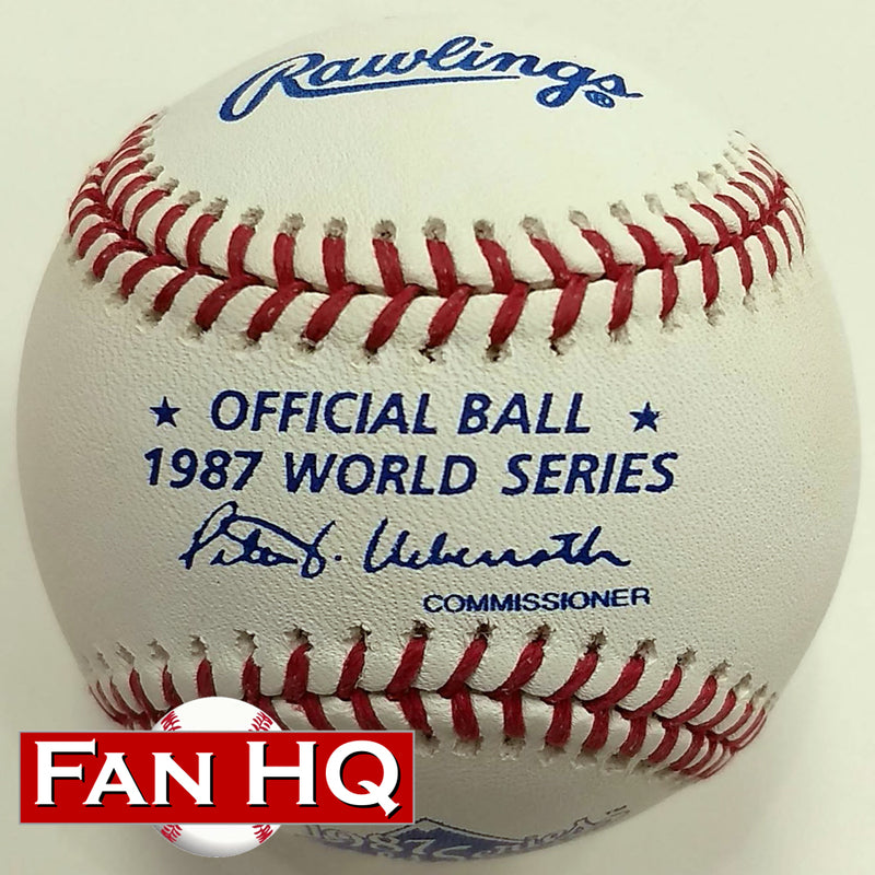 1987 World Series Rawlings Official Major League Baseball Minnesota Twins