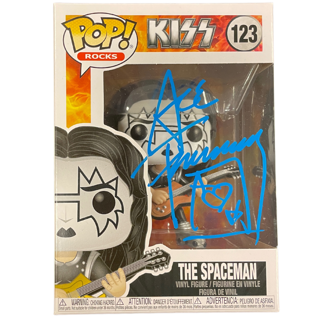 Ace Frehley Autographed KISS Spaceman Funko Pop Vinyl Figure