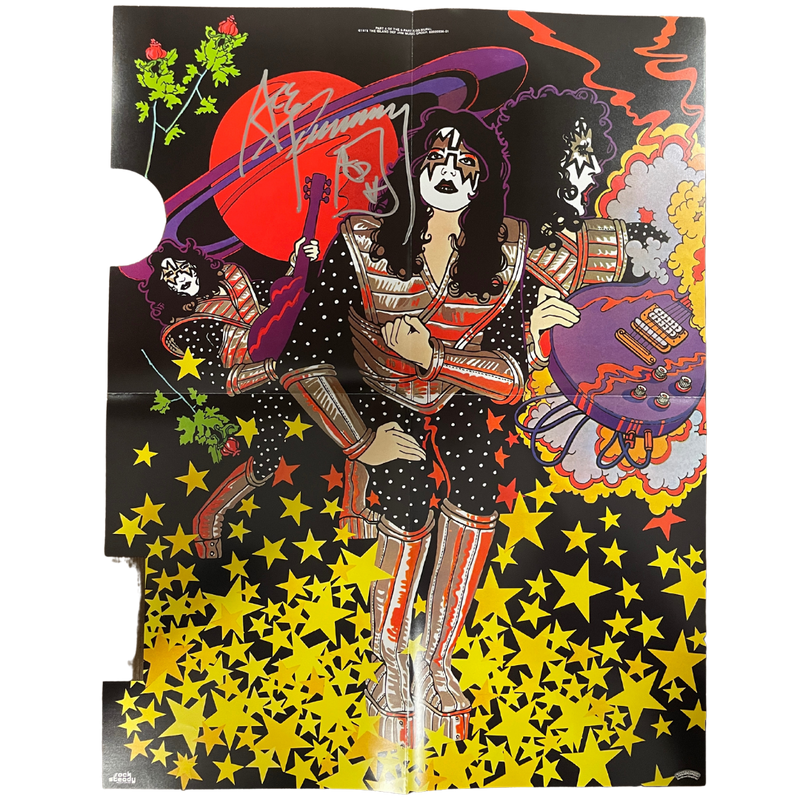 Ace Frehley Autographed Poster