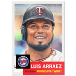 PRE-ORDER: Luis Arraez Autographed Baseball Card (Various To Choose From) Autographs FanHQ 2022 Topps Living Set