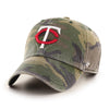 Minnesota Twins '47 Clean Up Green Camo Hat