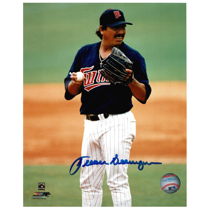 Juan Berenguer Autographed Minnesota Twins 8x10 Photo ST