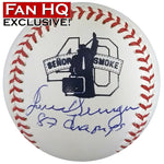 Juan Berenguer Signed and Inscribed "87 WS Champs" Fan HQ Exclusive Nickname Series Baseball (Standard Number)