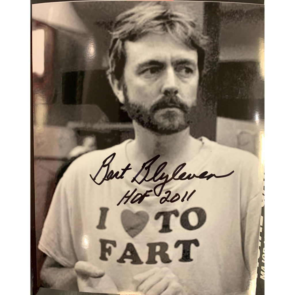 Bert Blyleven Signed and HOF Inscribed I ❤️ to Fart 8x10 Photo Autographs FanHQ   