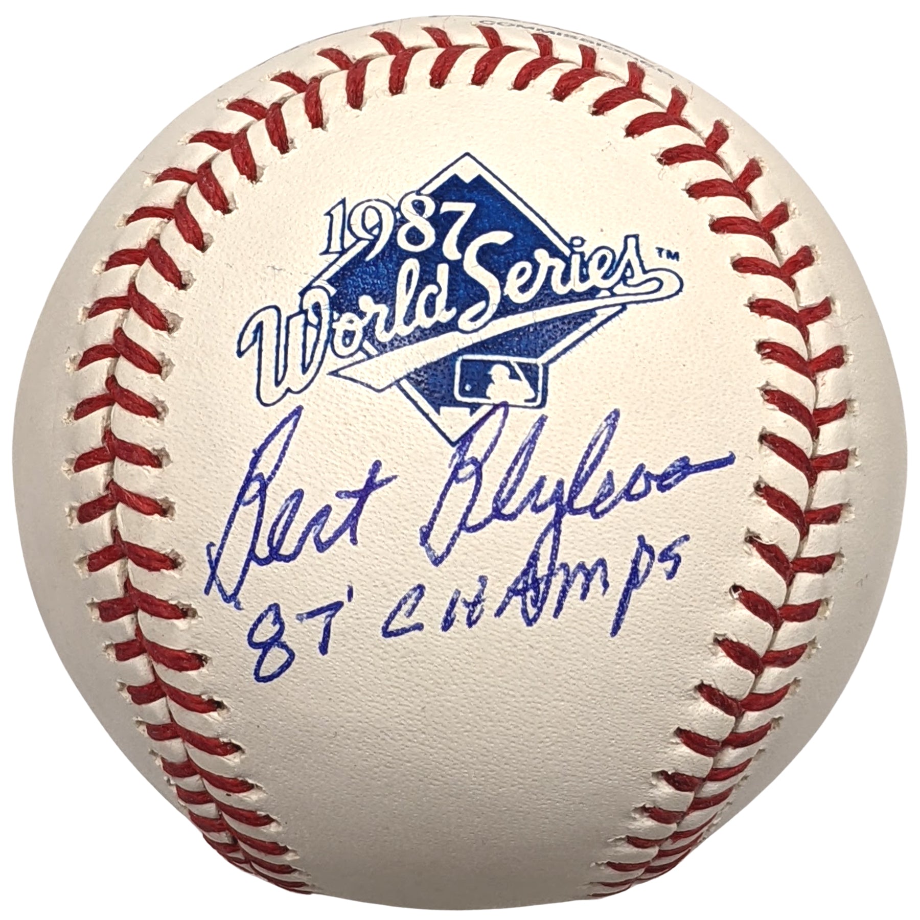 Bert Blyleven signed baseball